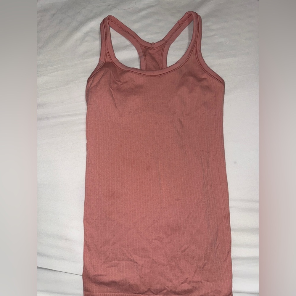 Lululemon Pink Ebb to Street Tank Top